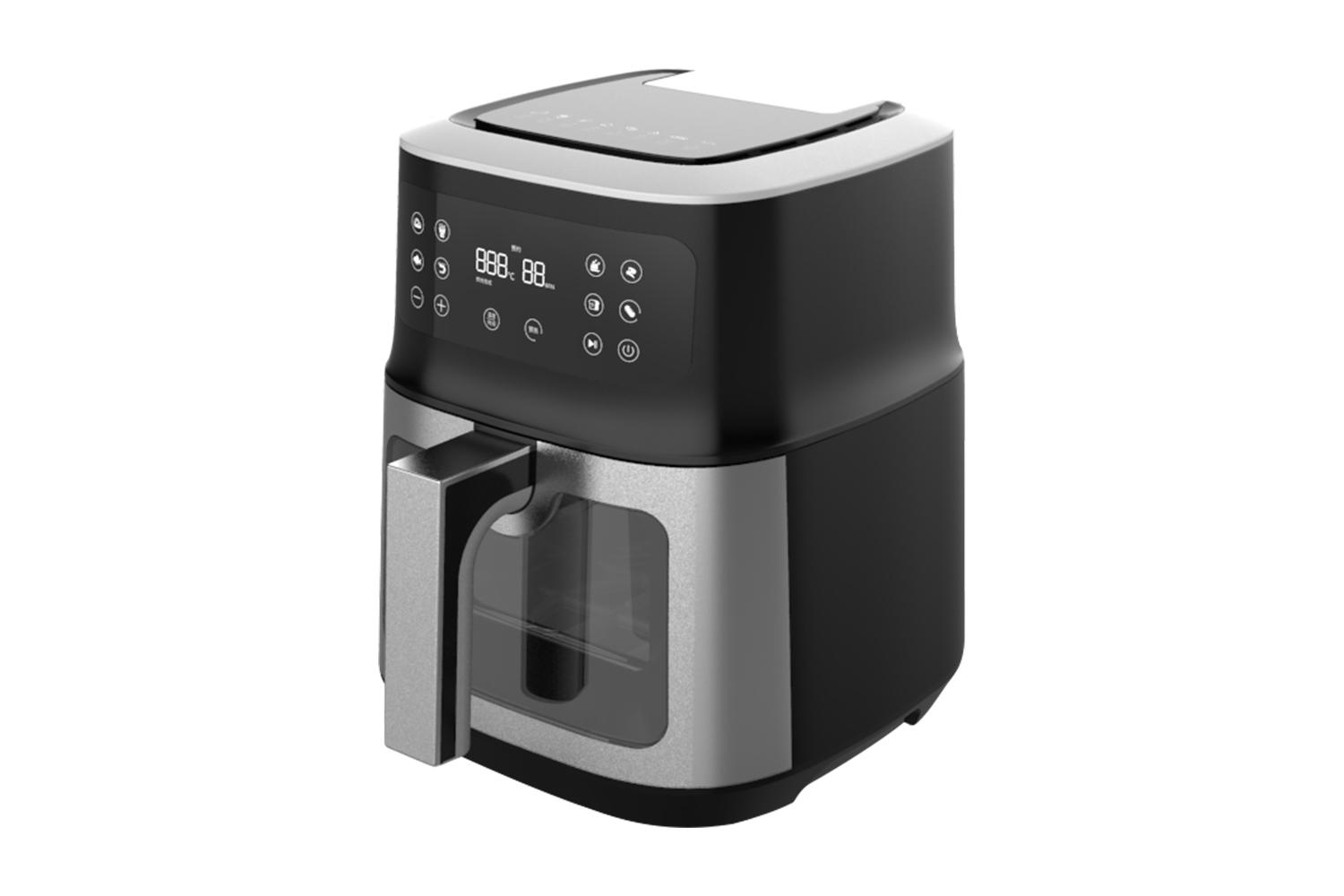 5L Air Fryer YAF-50Q11,  Air fryer, Multifunctional, touch screen, transparent window, time and temperature display